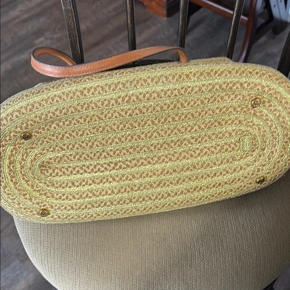 Eric Javits Tan Woven Bag - Picture 5 of 15